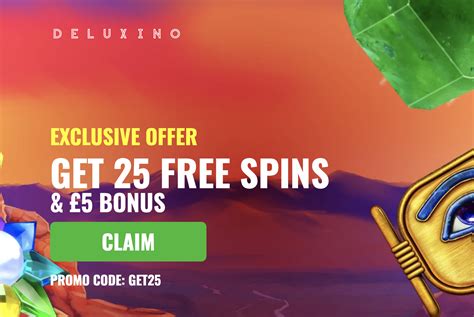 deluxino casino - Deluxino Casino: Deposit £10 get 25 Free Spins .